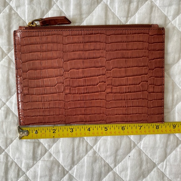 NWOT J. CREW pink leather case. - Picture 6 of 7
